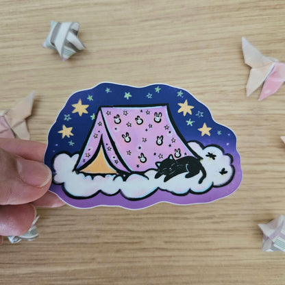 Camp Cloud 9 Vinyl Sticker