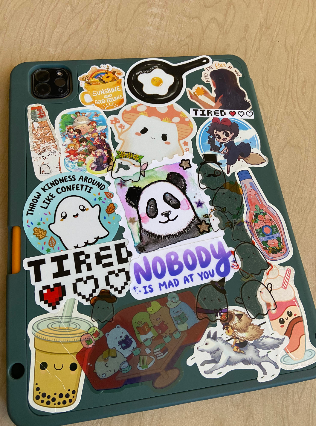 Throw Kindness Around Like Confetti Ghost Vinyl Sticker