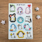 You Got This Boo Ghostie Vinyl Sticker Sheet (4x6")