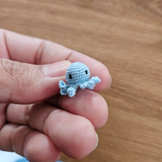 Imperfect Micro Crochet Baby Octopus