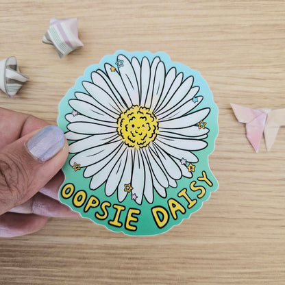 Oopsie Daisy Vinyl Sticker (June Order Sticker Freebie)