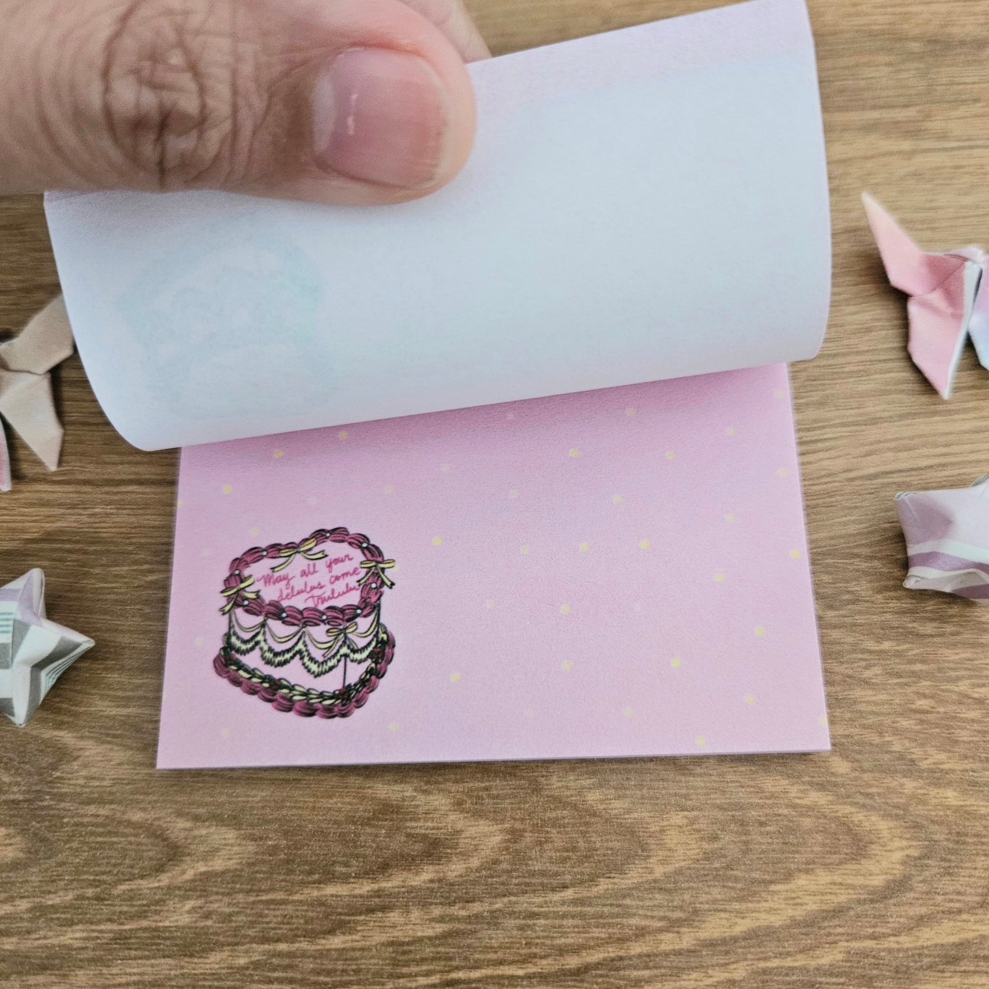 May All Your Delulus Come Trululu Sticky Notes