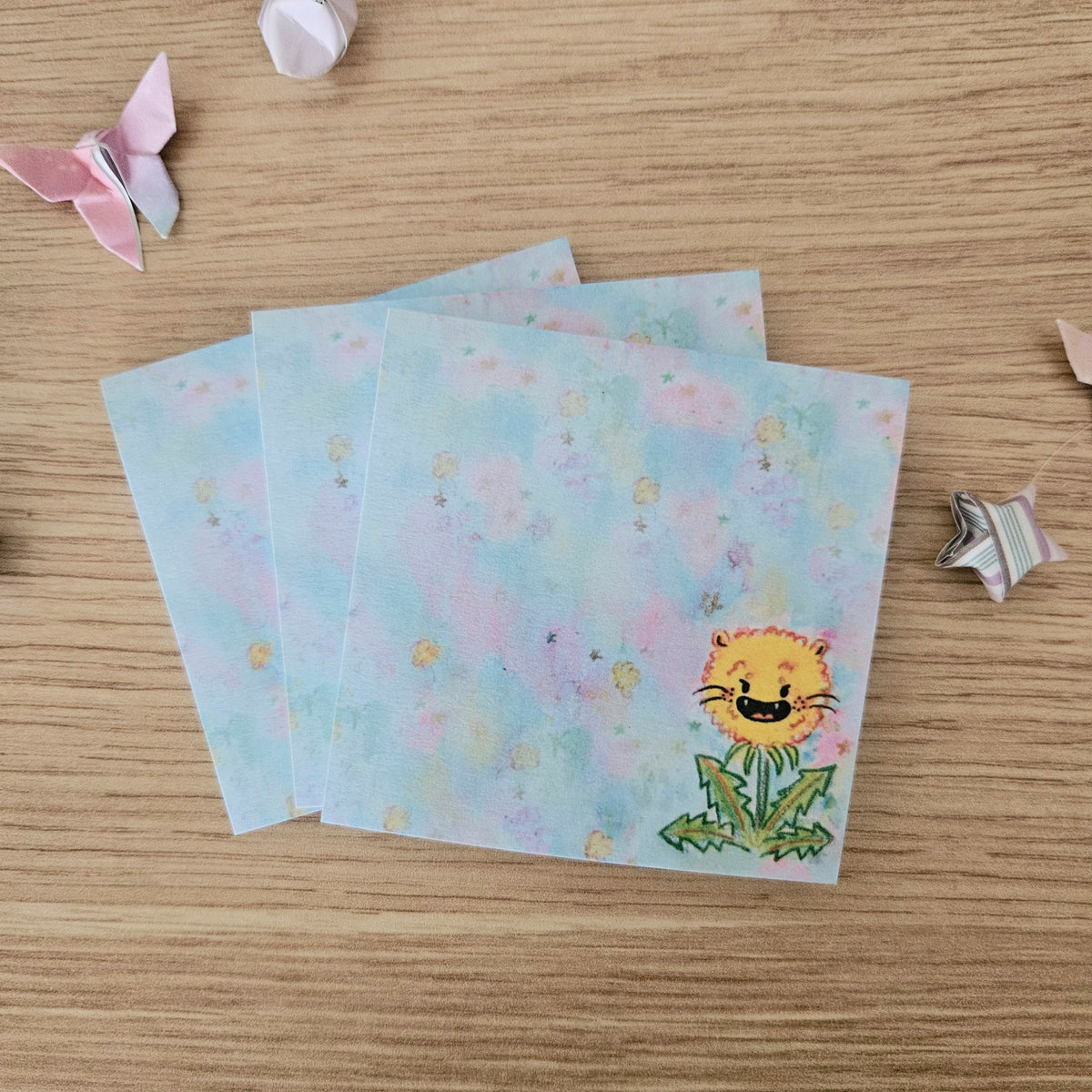 Dandy Lion Sticky Notes