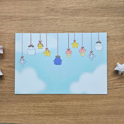 Jem's Ornaments Art Post Card (4x6") (Read description*)