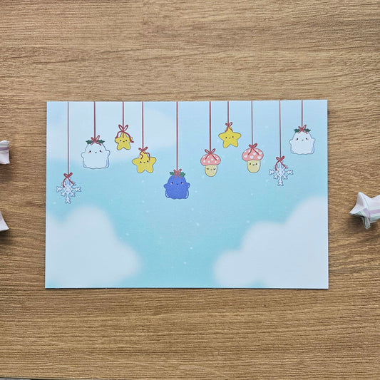 Jem's Ornaments Post Card Art Print(4x6") (Read description*)