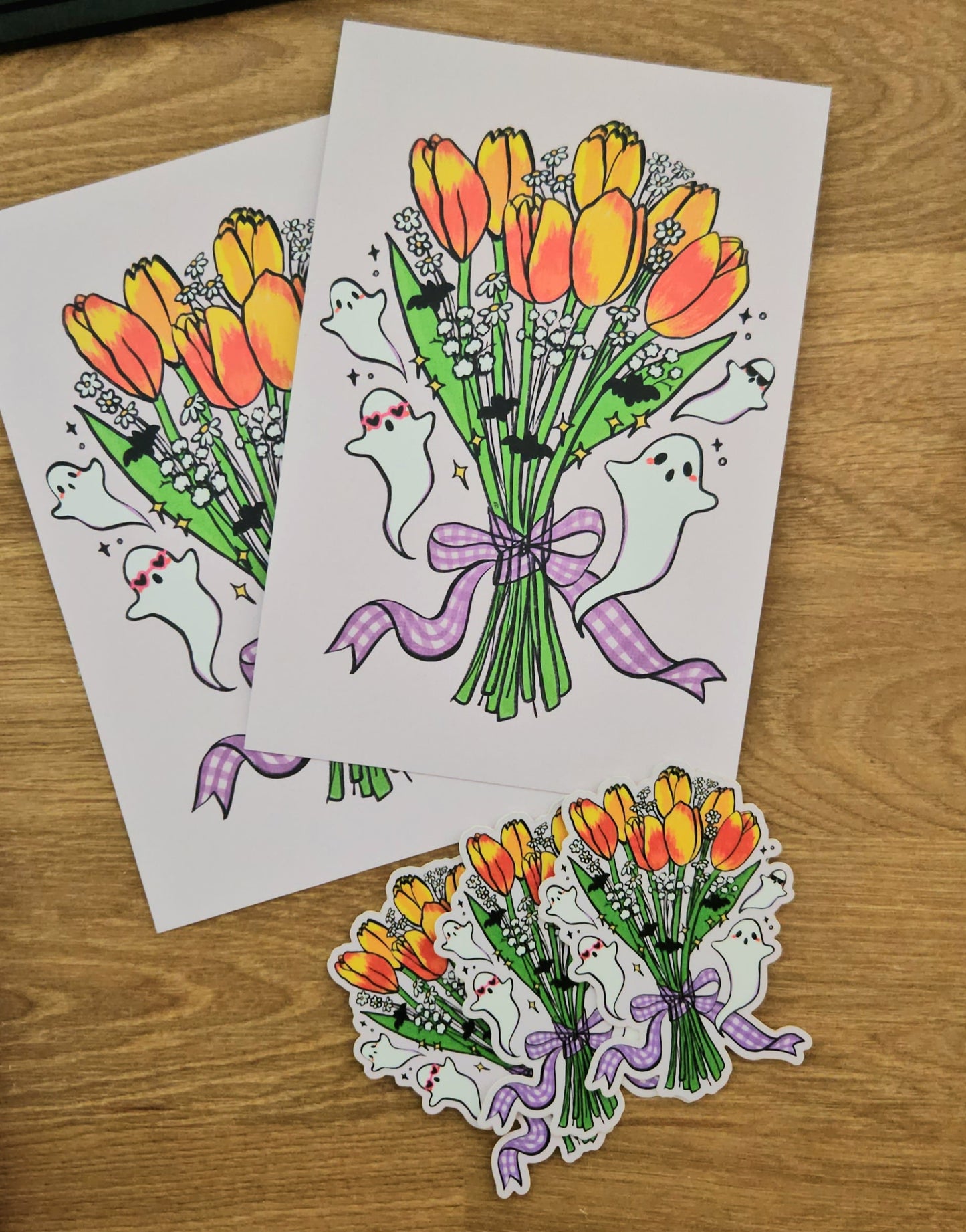 Booquet Vinyl Sticker