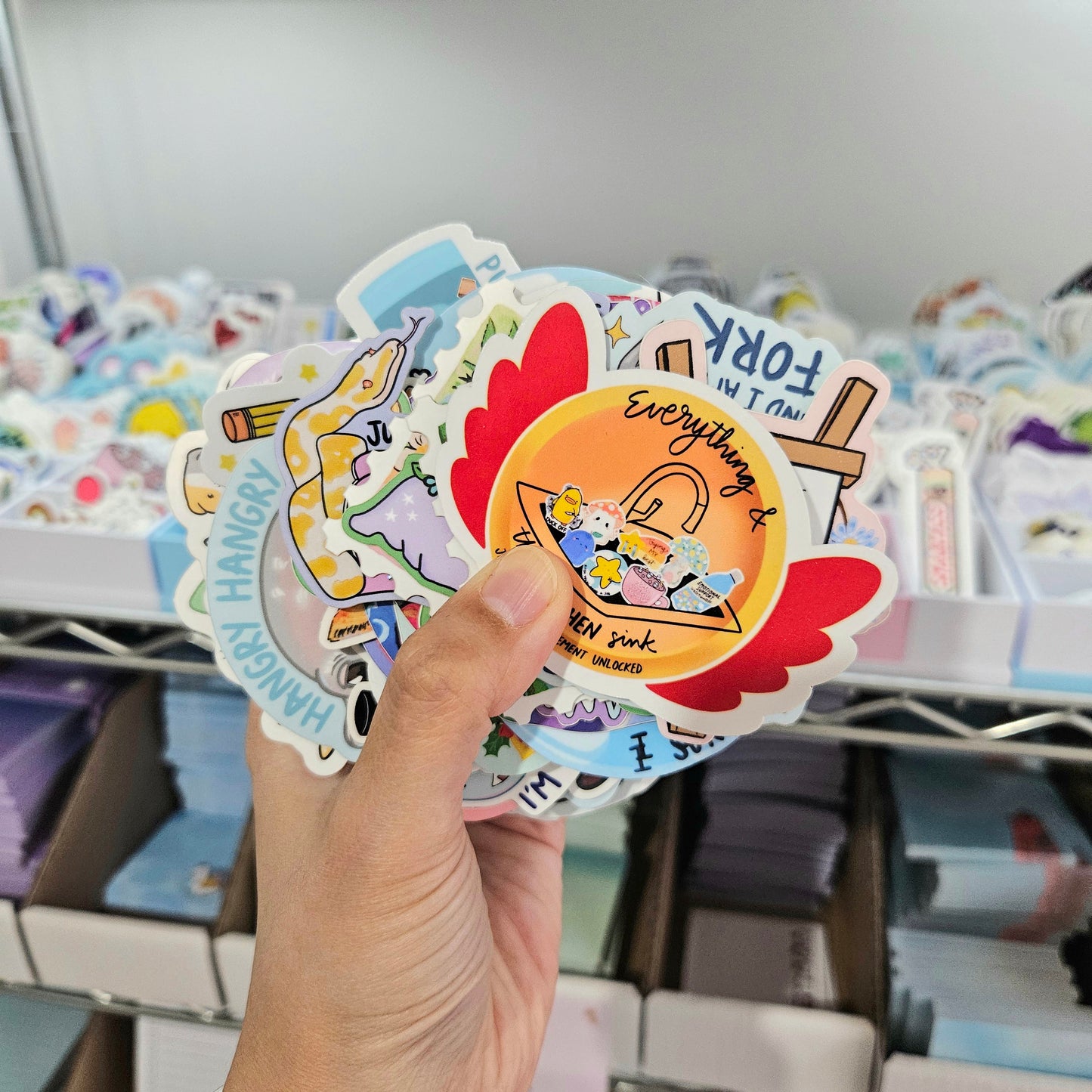 Everything and the Kitchen Sink - One of Each Sticker in the Shop!