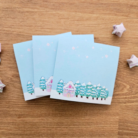Winter Wonderland Sticky Notes