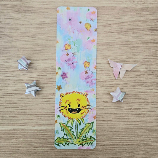 Dandy Lion Double-sided Bookmark