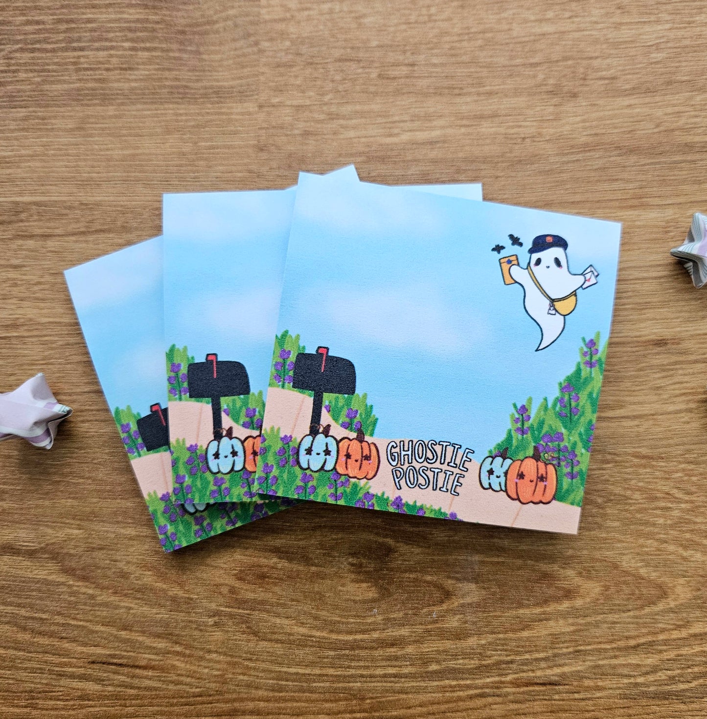 SALE Ghostie Postie Sticky Notes