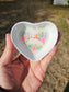 Animal Ghosties Hand Painted Heart Trinket Tray