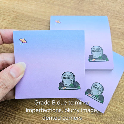 My Last Braincell Sticky Notes