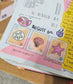 Salt Air Stamps Clear Vinyl Sticker