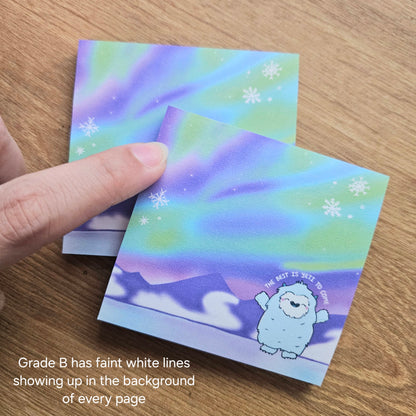 The Best is Yeti to Come Sticky Notes