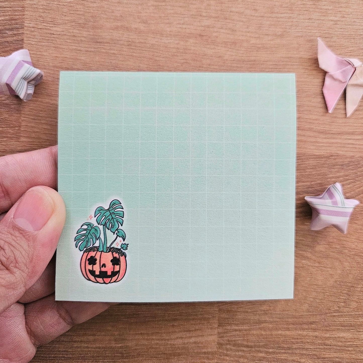 SPOOKY SPECIAL: Monster-a Jack-O'-Lantern Sticky Notes