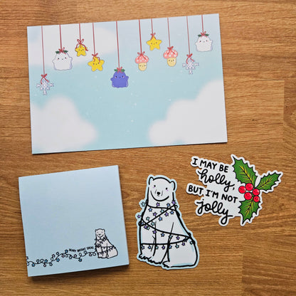 Jem's Ornaments Art Post Card (4x6") (Read description*)