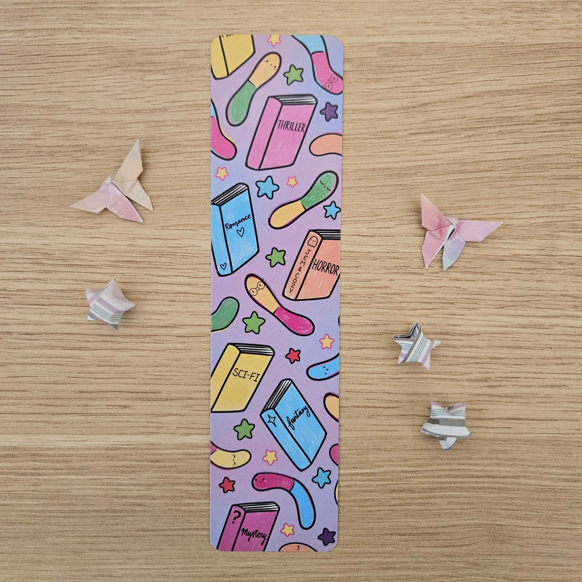Book Worm Gummies Bookmark