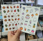 Summerween Doodles Vinyl Sticker Sheet (4x6")