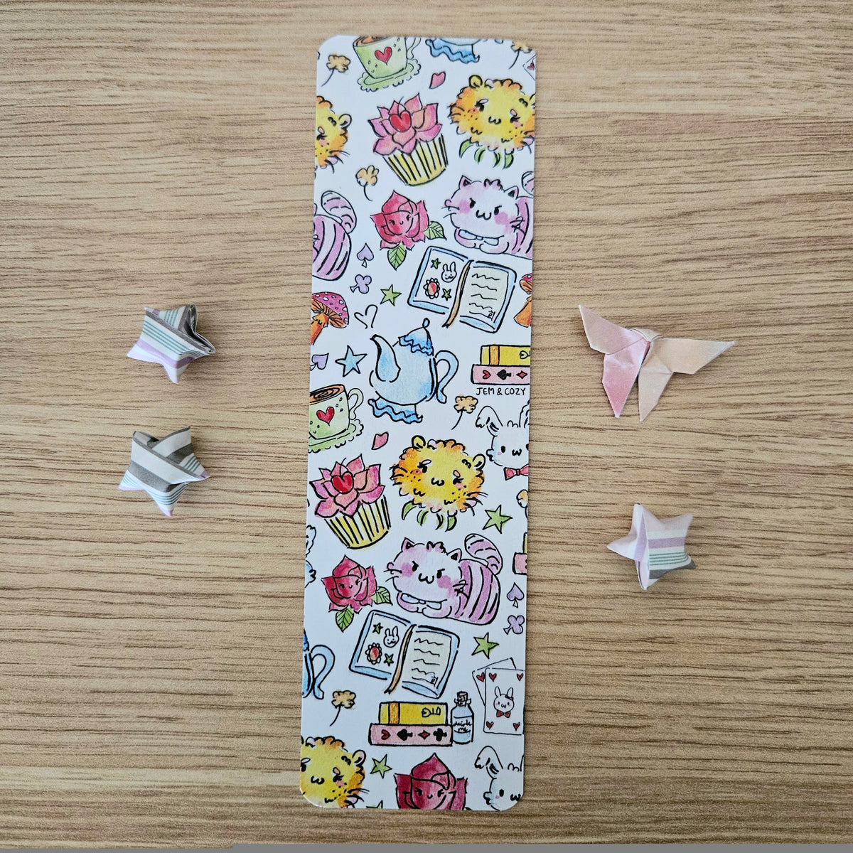 Dandy Lion Double-sided Bookmark