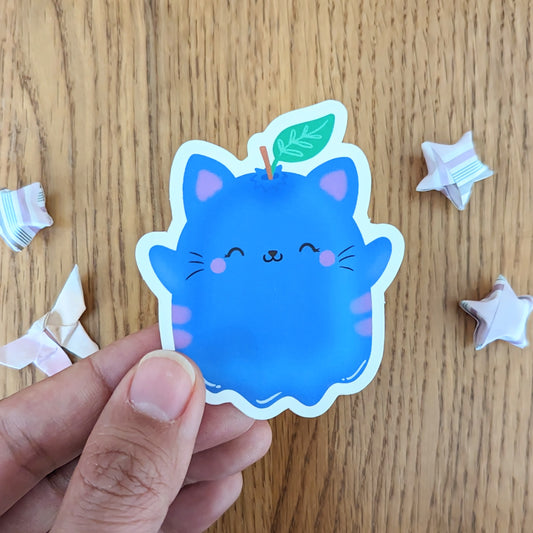 Booberry Kitty Vinyl Sticker