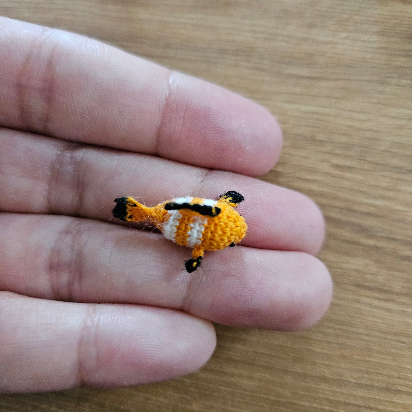 Imperfect Micro Crochet Clown Fish