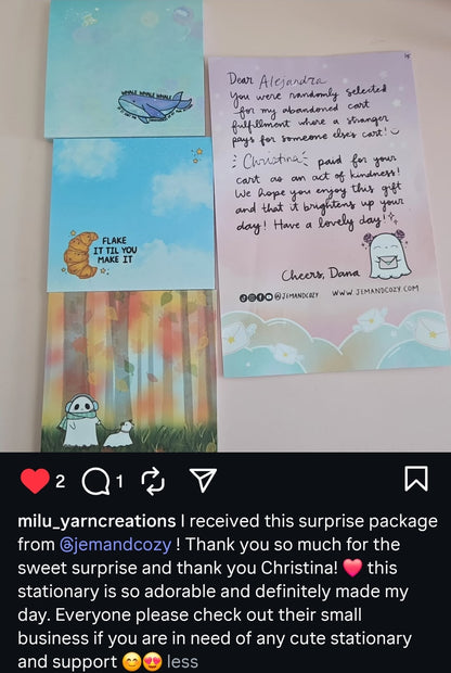 Abandoned Cart Fulfillment - Make Someone's Day