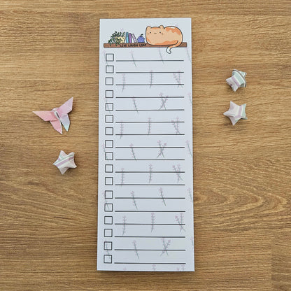 Live Laugh Loaf Checklist Notepad