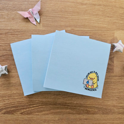 Circling Back to Your Ducking Nonsense Sticky Notes