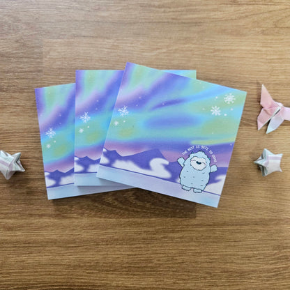 The Best is Yeti to Come Sticky Notes
