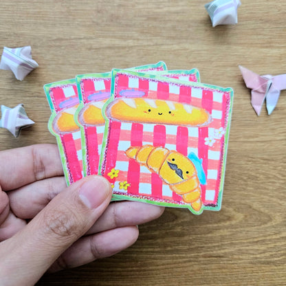 Loaf Around With Me Vinyl Sticker