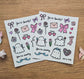 Bowtiful Ghostie Journal Sticker Sheet