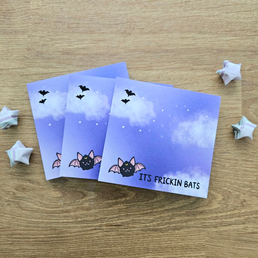 Limited Edition: It's Frickin Bats Sticky Notes