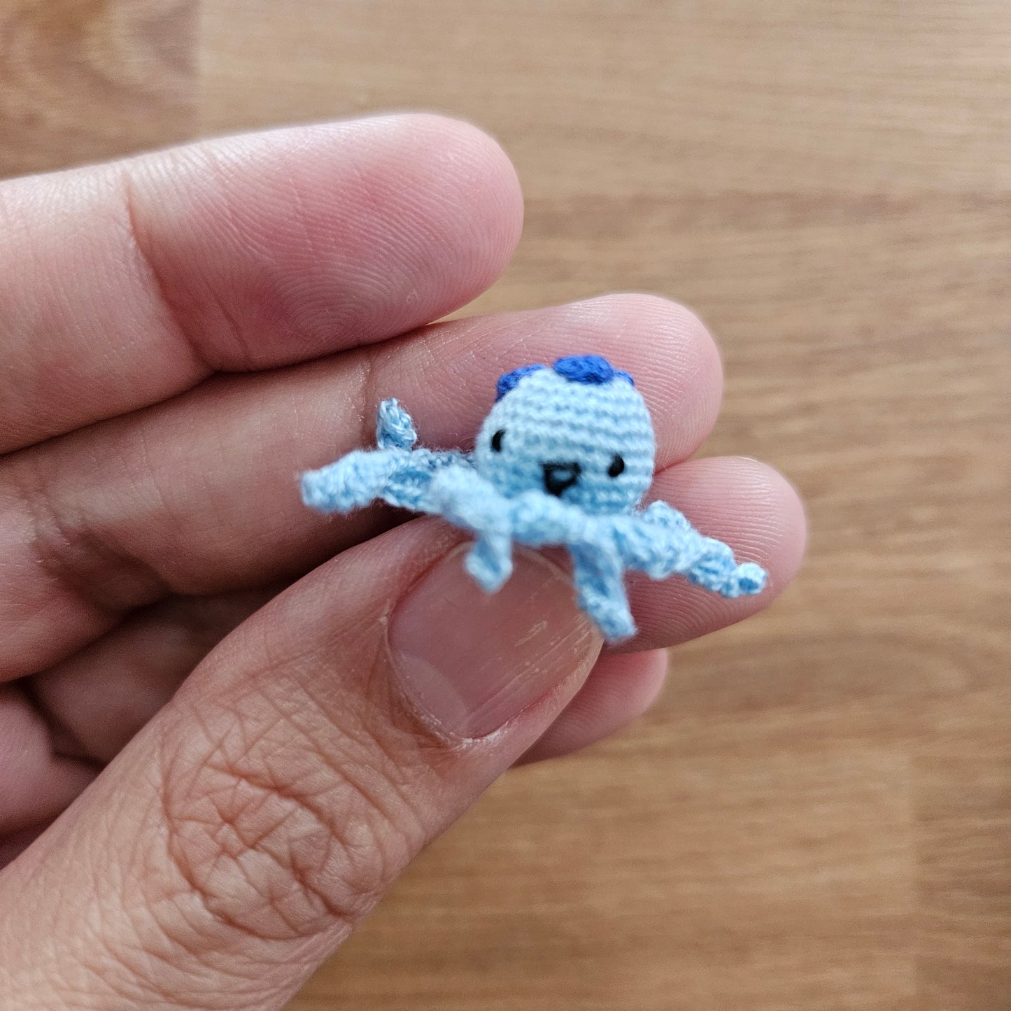 Imperfect Micro Crochet Baby Octopus