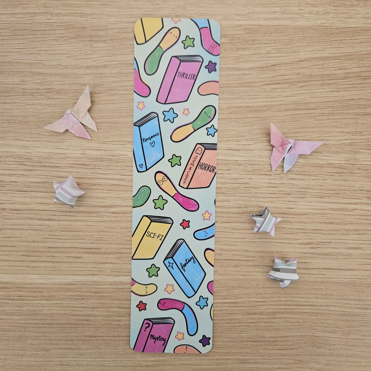 Book Worm Gummies Bookmark