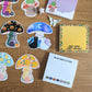 Mushroom Sticker BUNDLE (Set of 13)