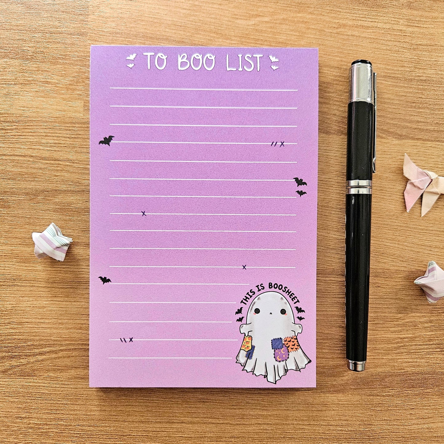 To Boo List Notepad