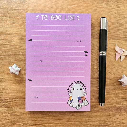 To Boo List Notepad