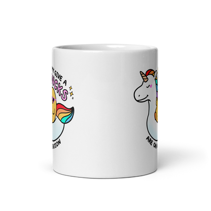 My Give a Ducks Are on Vacation Mug