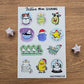 Festive Mini Stickers Vinyl Sticker Sheet (4x6")