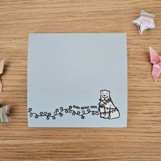 Beary Bright Ideas Polar Bear Sticky Notes