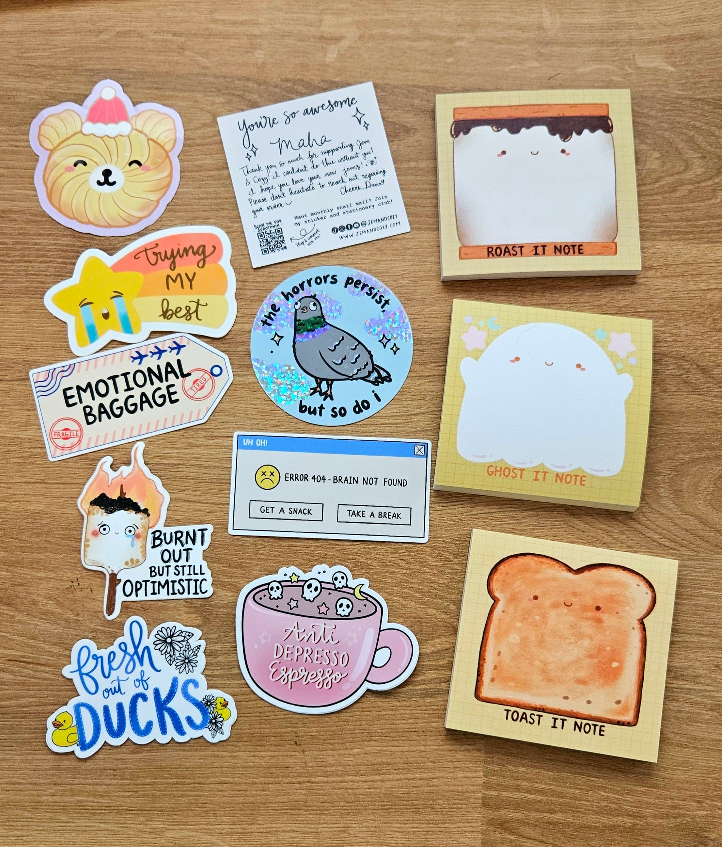 Smores Roast It Sticky Notes