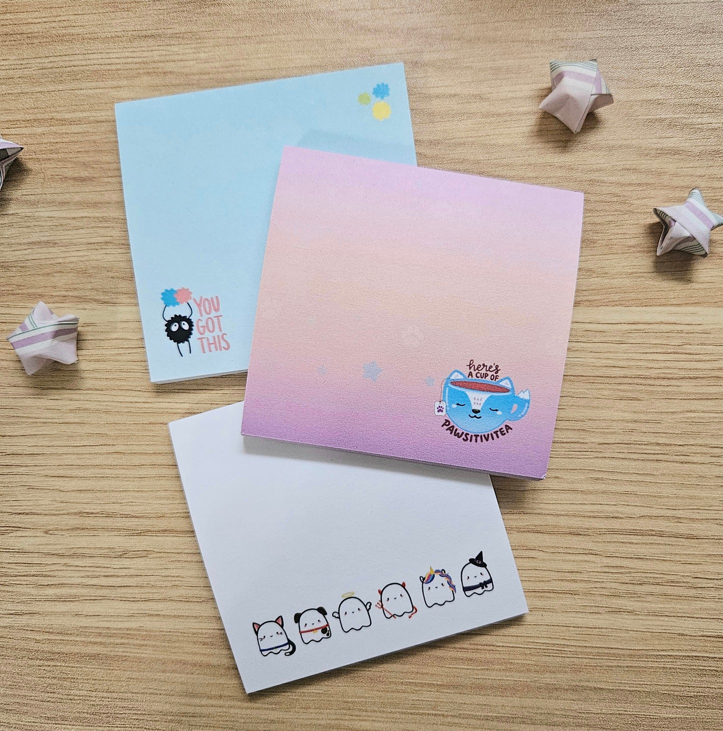 Lucky Mystery Sticky Note BUNDLE - Set of 3