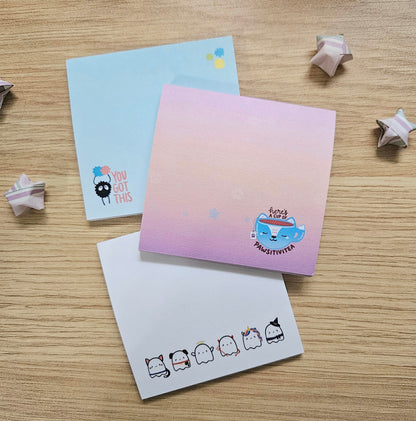 Lucky Mystery Sticky Note BUNDLE - Set of 3