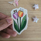 Petal Pals Clear Vinyl Sticker