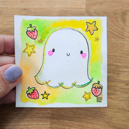 Fruity Ghosts Original Art