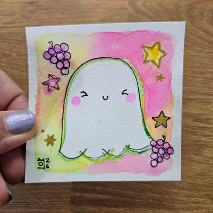 Fruity Ghosts Original Art
