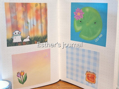 Autumn Walkies Sticky Notes