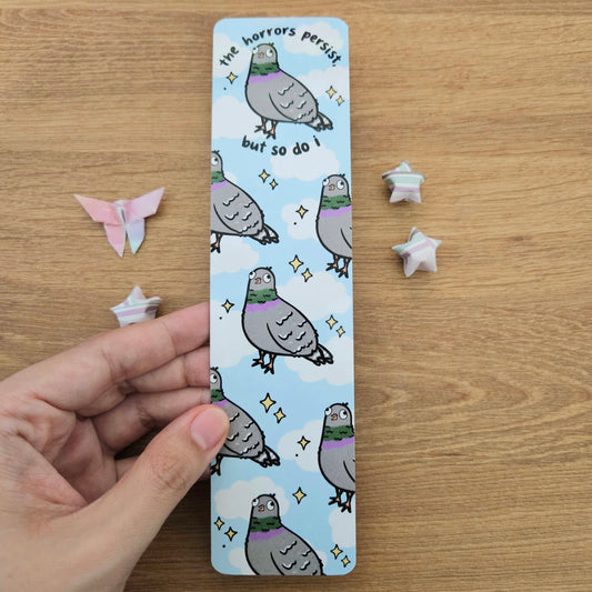 The Horrors Persist But So Do I Bookmark