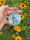 The Horrors Persist, But So Do I Keychain