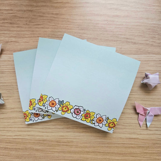 Daffodil Dance Sticky Notes